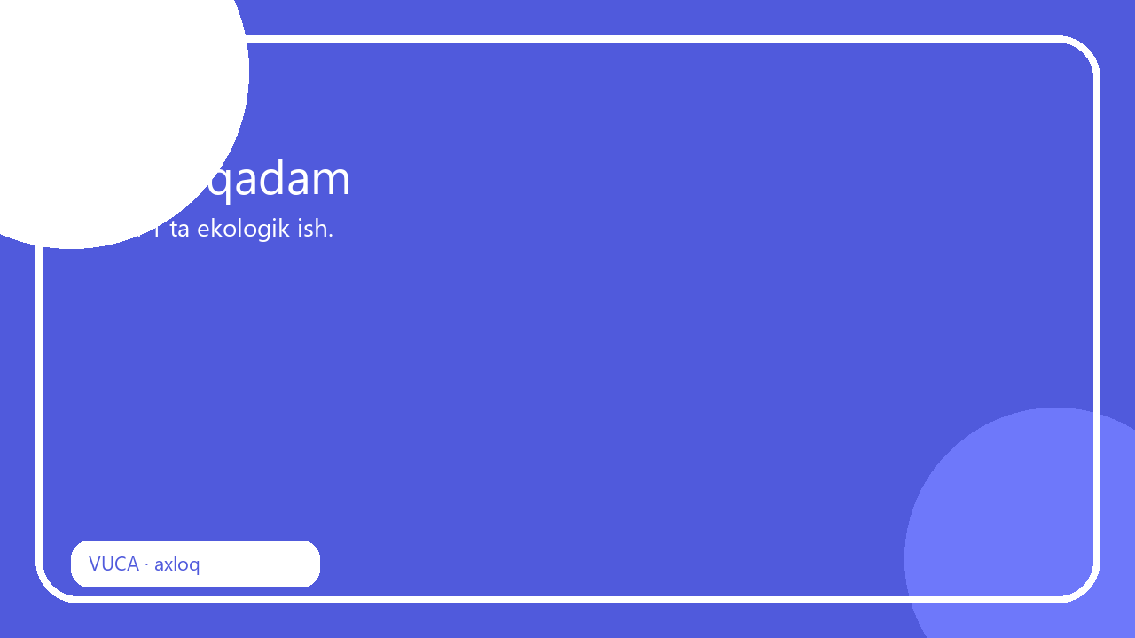 Yashil qadam