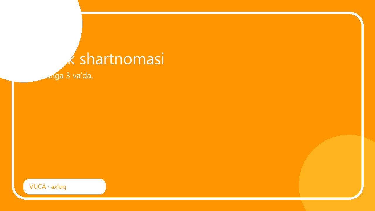 Do‘stlik shartnomasi